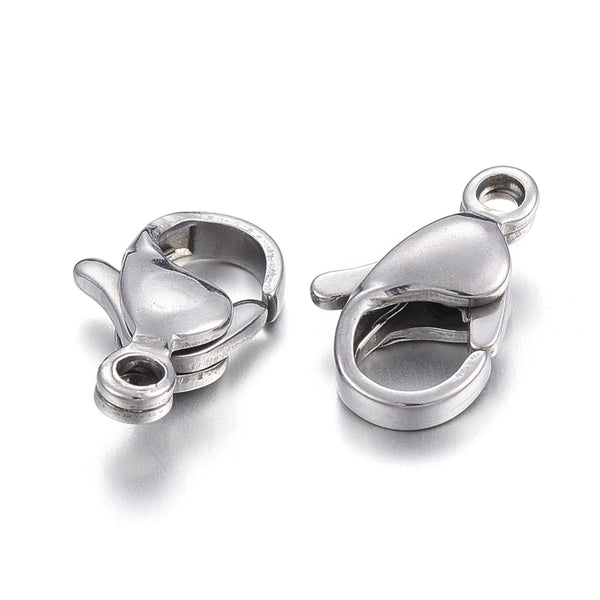Stainless Steel Lobster Claw (Gun Metal Color)