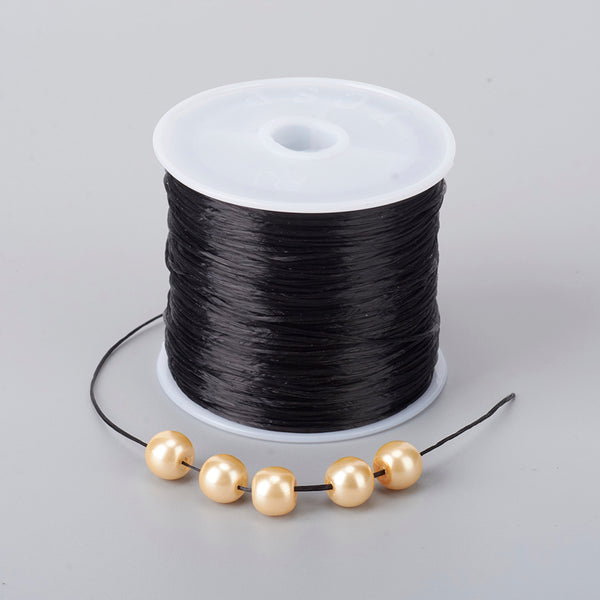 Floss elastic clear 60 yds .8 mm
