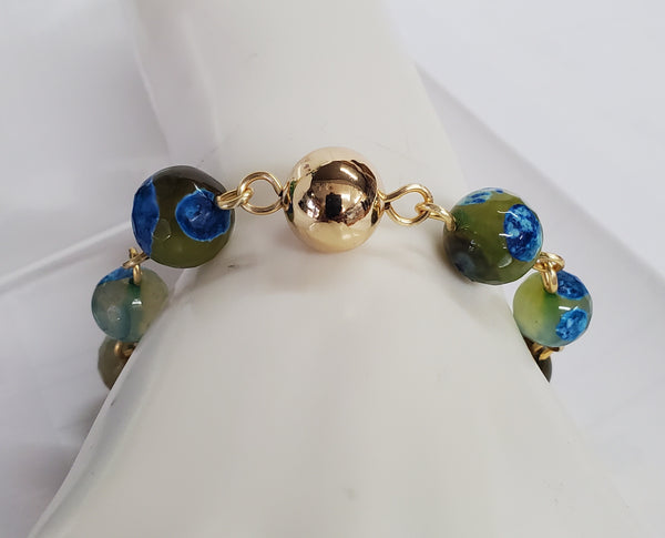 Serenity Blue Ocean Agate Collection