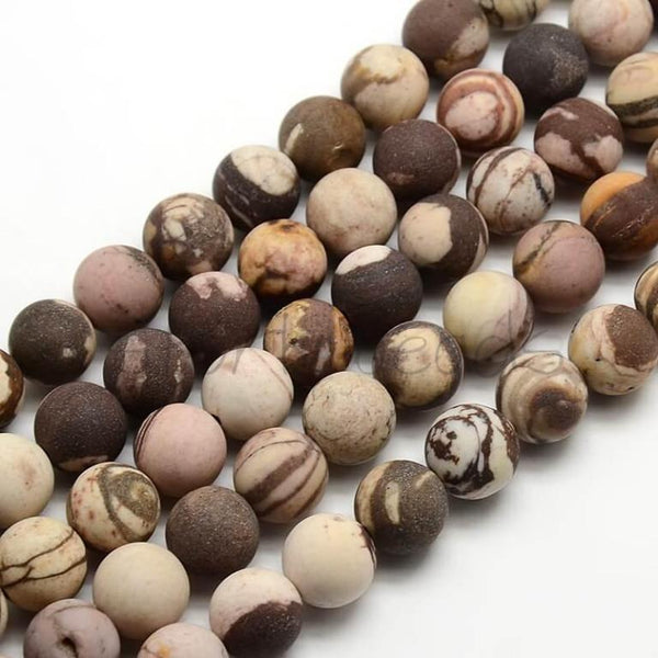 Zebra Jasper Beads