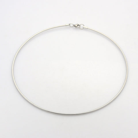 Stainless Steel Snake Chain Choker