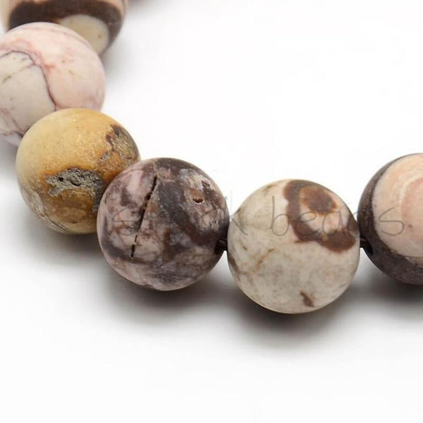 Zebra Jasper Beads