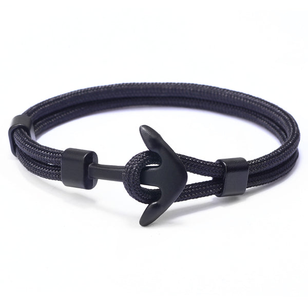 Polyester Cord Anchor Bracelets
