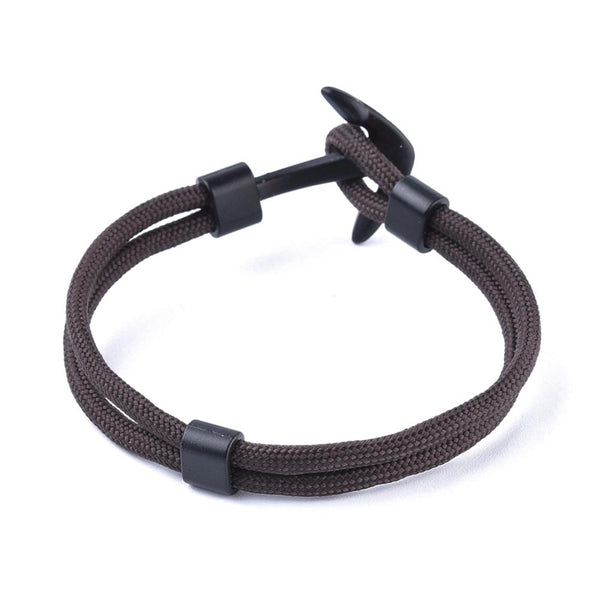 Polyester Cord Anchor Bracelets
