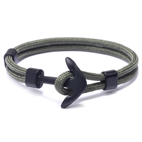 Polyester Cord Anchor Bracelets