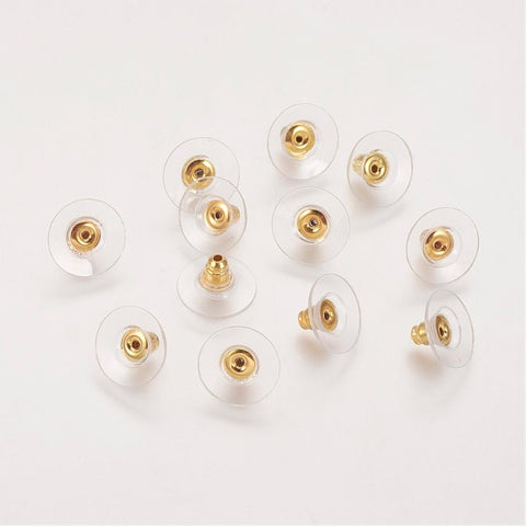 Earring Plastic Disc Backs