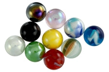 GAYM-16MM PLAYER MARBLEPOP! UNITY LINK BRACELET - SILVER PLATED