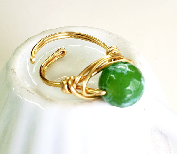 Adjustable Wire Wrapped Ring  Making Class