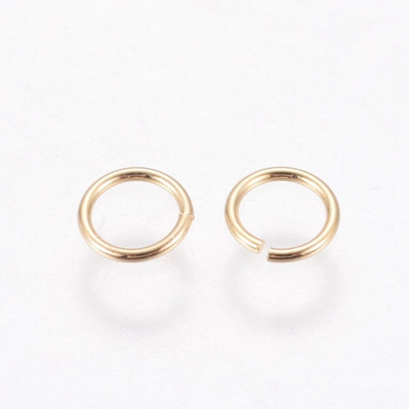 18k Gold Plated Jump Rings