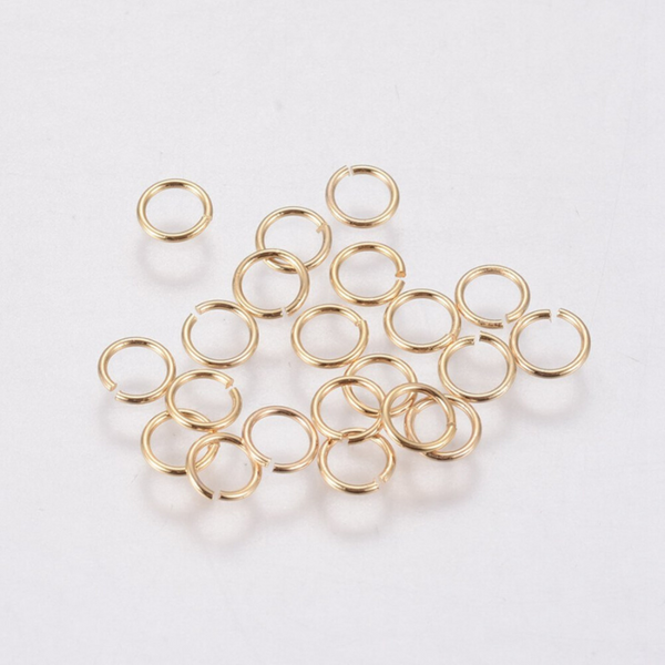 18k Gold Plated Jump Rings