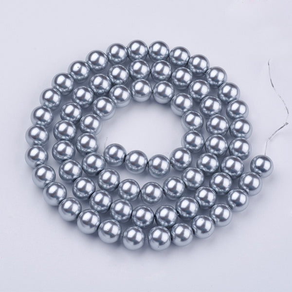 Glass Pearl Beads 12mm