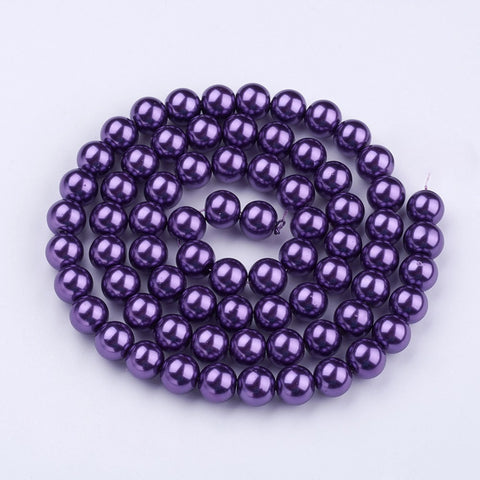Glass Pearl Beads 12mm