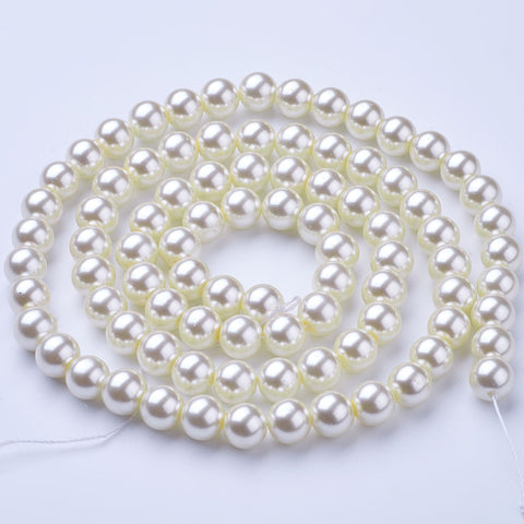 Glass Pearl Beads 10mm